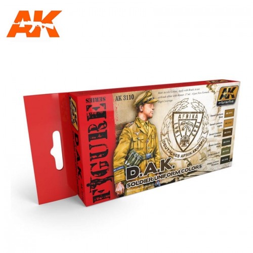 AK D.A.K Soldier Uniform Colors AK 3110